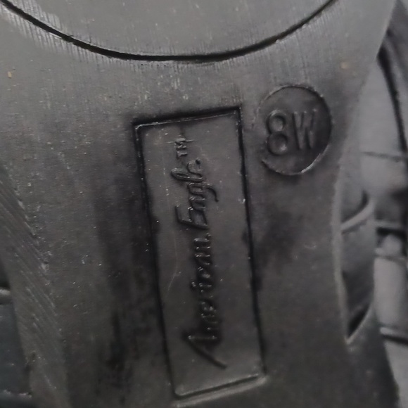 American eagle ankle boots women's size 8 wide black - Picture 6 of 6